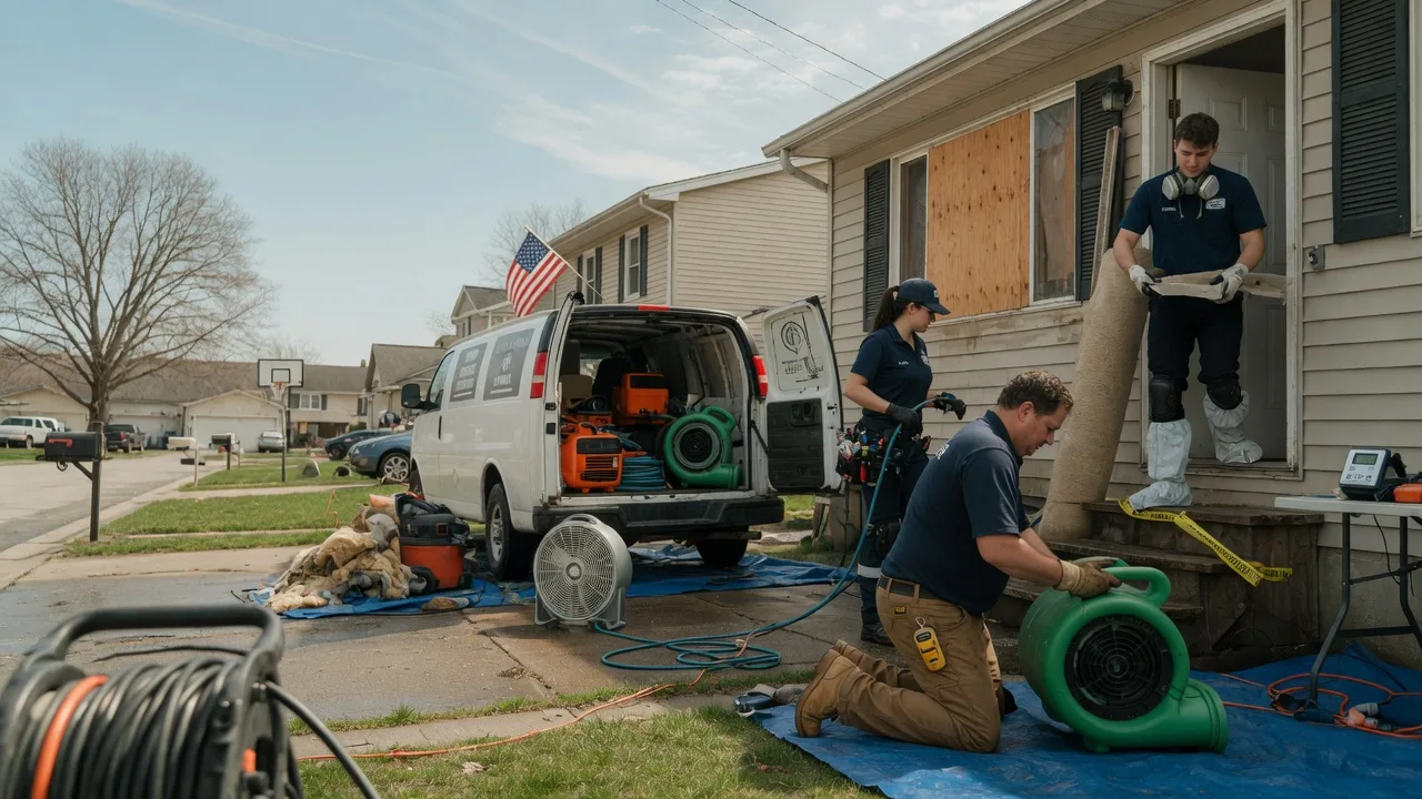 Water Damage Restoration in Bergenfield, NJ near me